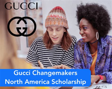 gucci changemakers scholarship|gucci north america scholarship.